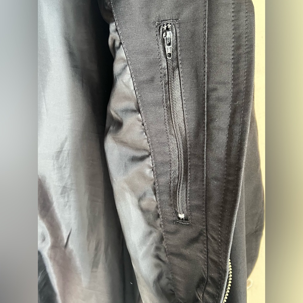 Harley-Davidson Black Jacket with Silver Studded Wing Design - Picture 12 of 13